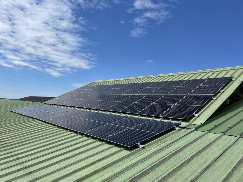 Installation sur couverture Bac Acier
